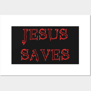 Jesus Saves Death Metal Cannibal Corpse Parody Posters and Art